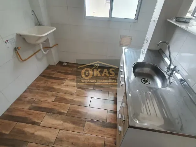 Apartamento 2 quartos e 1 banheiro, à venda, no bairro Parque Santa Rosa em Suzano