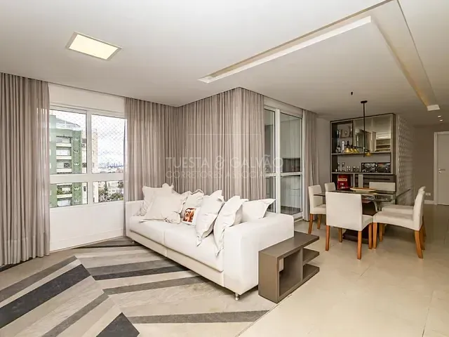 Apartamento com 114m² 2 quartos e 3 banheiros, à venda, no bairro Água Verde em Curitiba
