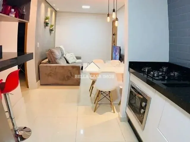 Apartamento com 52m² 2 quartos e 1 banheiro, à venda, no bairro Caguassu em Sorocaba