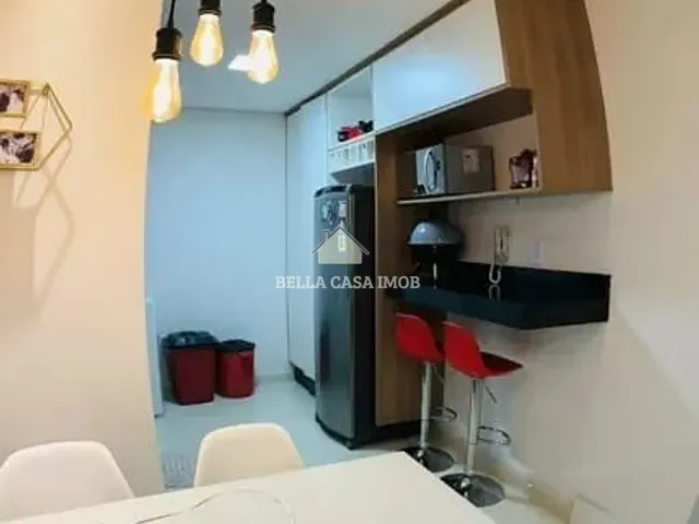 Apartamento com 52m² 2 quartos e 1 banheiro, à venda, no bairro Caguassu em Sorocaba