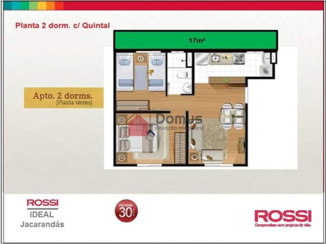 Apartamento à venda, no bairro Jardim Jaraguá em Taubaté