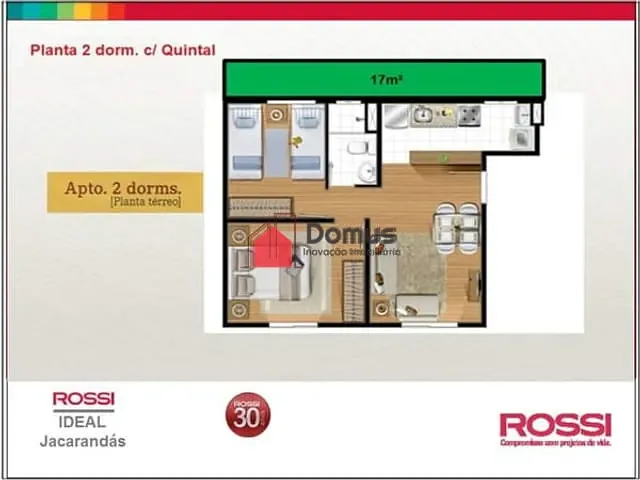 Apartamento à venda, no bairro Jardim Jaraguá em Taubaté