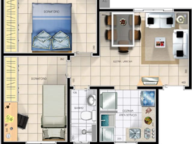 Foto do Apartamento - Apartamento à venda, Tarumã, Manaus, AM | Apartamentos Manaus Imobiliária