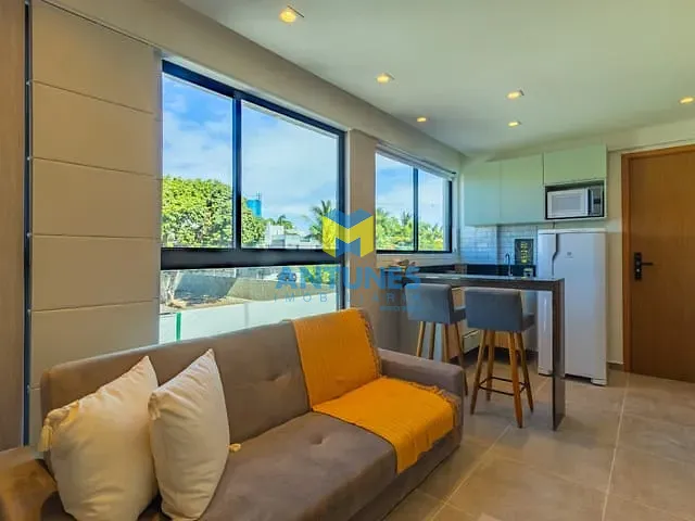 Apartamento com 28m² 1 quarto e 1 banheiro, para alugar, no bairro Porto de Galinhas em Ipojuca