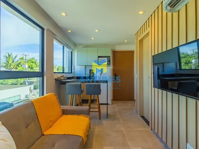 Apartamento com 28m² 1 quarto e 1 banheiro, para alugar, no bairro Porto de Galinhas em Ipojuca