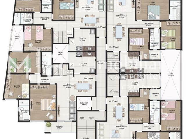 Apartamento 3 quartos e 2 banheiros, à venda, no bairro COLINAS em CATAGUASES