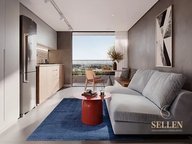 Apartamento 2 quartos e 1 banheiro, à venda, no bairro Jardim Dourado em Porto Belo