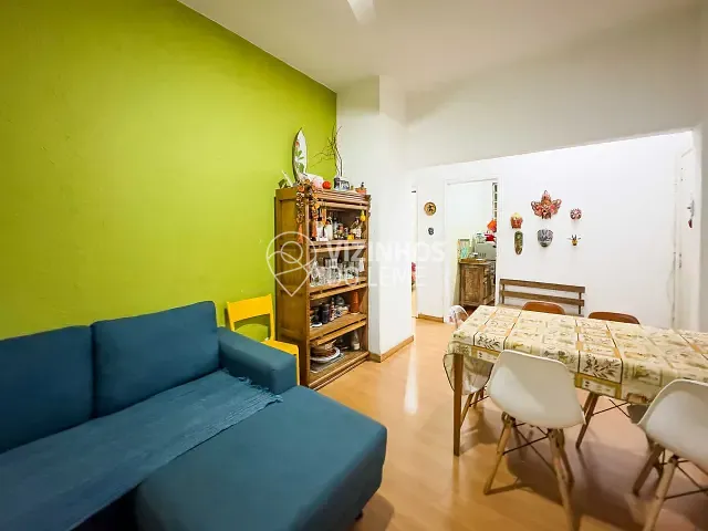 Apartamento com 69m² 2 quartos e 1 banheiro, à venda, no bairro Leme em Rio de Janeiro