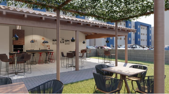 Foto do Apartamento - Apartamento à venda 2 Quartos, 1 Vaga, Jardim Brasília, Uberlândia - MG | Boulevard North | Moradas Select Boutique de Imóveis