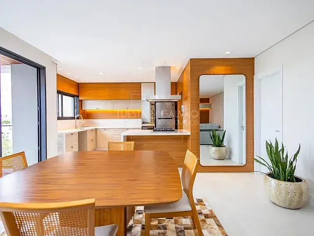 Apartamento com 150m² 3 quartos e 5 banheiros, à venda, no bairro Alto da Rua XV em Curitiba
