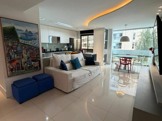 Apartamento com 105m² 2 quartos e 2 banheiros, para alugar, no bairro Barra da Tijuca em Rio de Janeiro