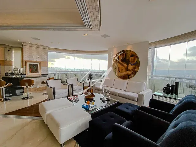 Apartamento com 297m² 4 quartos e 6 banheiros, à venda, no bairro Jardim Anália Franco em São Paulo