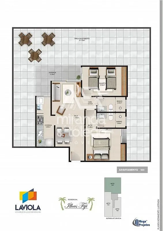 Apartamento, 2 quartos, 10 m² - Foto 4
