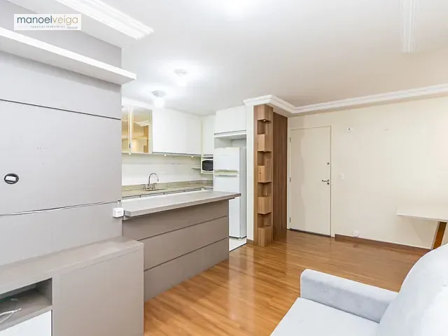 Apartamento com 95m² 2 quartos e 1 banheiro, à venda, no bairro Bacacheri em Curitiba