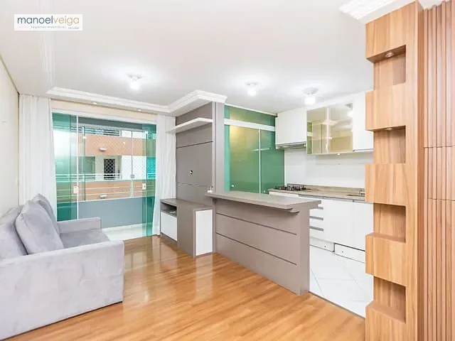 Apartamento com 95m² 2 quartos e 1 banheiro, à venda, no bairro Bacacheri em Curitiba