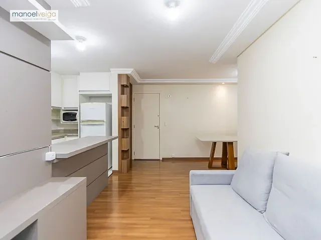 Apartamento com 95m² 2 quartos e 1 banheiro, à venda, no bairro Bacacheri em Curitiba