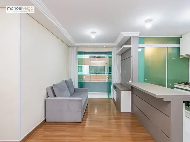 Apartamento com 95m² 2 quartos e 1 banheiro, à venda, no bairro Bacacheri em Curitiba