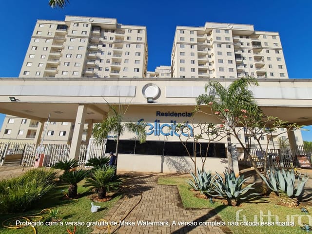Apartamento com 74m² 3 quartos e 2 banheiros, para alugar, no bairro Goiânia 2 em Goiânia