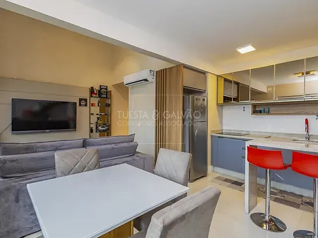 Apartamento com 73m² 1 quarto e 2 banheiros, à venda, no bairro Batel em Curitiba