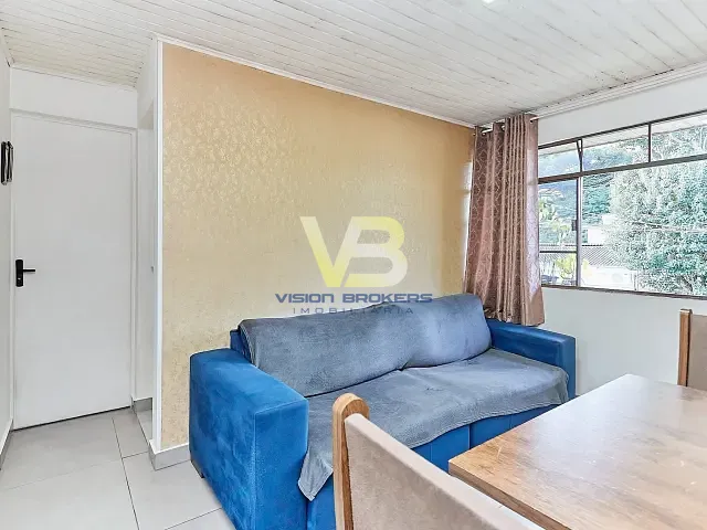 Apartamento com 44m² 2 quartos e 1 banheiro, à venda, no bairro Cidade Industrial em Curitiba