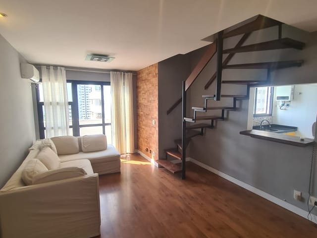 Apartamento com 70m² 2 quartos e 3 banheiros, para alugar, no bairro Barra da Tijuca em Rio de Janeiro