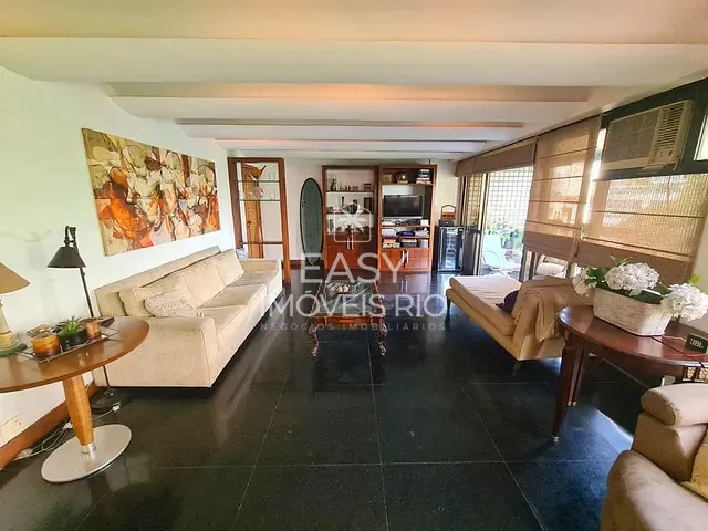 Apartamento com 191m² 4 quartos e 4 banheiros, à venda, no bairro Lagoa em Rio de Janeiro