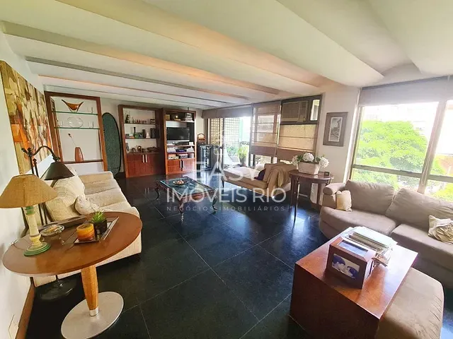 Apartamento com 191m² 4 quartos e 4 banheiros, à venda, no bairro Lagoa em Rio de Janeiro