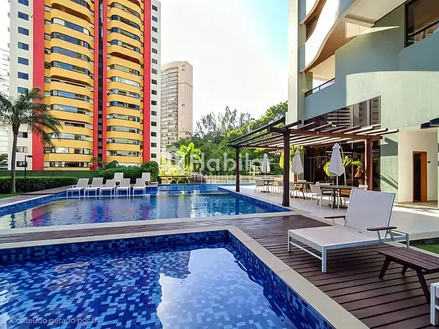 Apartamento 3 quartos e 5 banheiros, à venda, no bairro Aquarius em Salvador