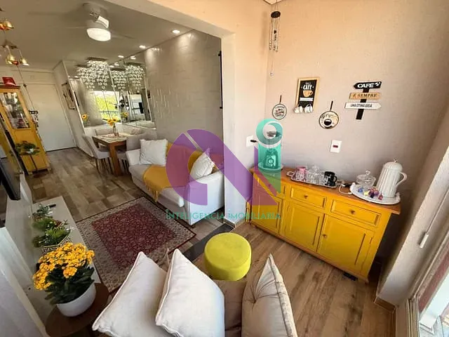 Apartamento com 51m² 2 quartos e 1 banheiro, à venda, no bairro Km 18 em Osasco