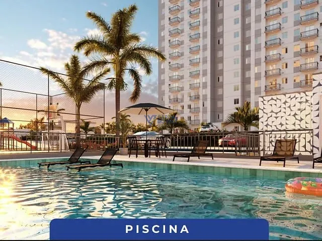 Apartamento 2 quartos e 1 banheiro, à venda, no bairro Conjunto Residencial Galo Branco em São José dos Campos