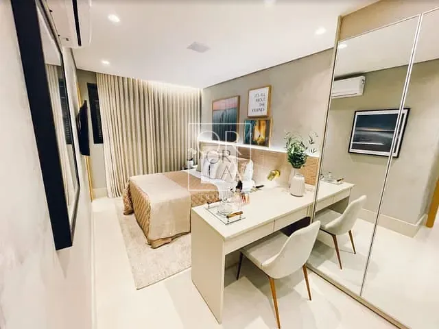 Apartamento 2 quartos e 2 banheiros, à venda, no bairro Setor Marista em Goiânia