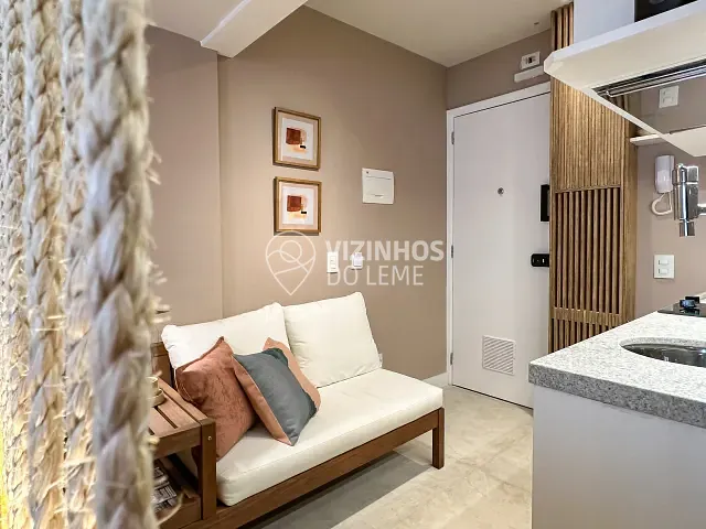 Apartamento com 18m² 1 quarto e 1 banheiro, à venda, no bairro Leme em Rio de Janeiro