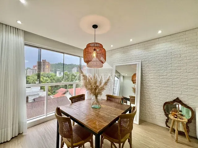 Apartamento com 134m² 2 quartos e 3 banheiros, à venda, no bairro Ponta Aguda em Blumenau