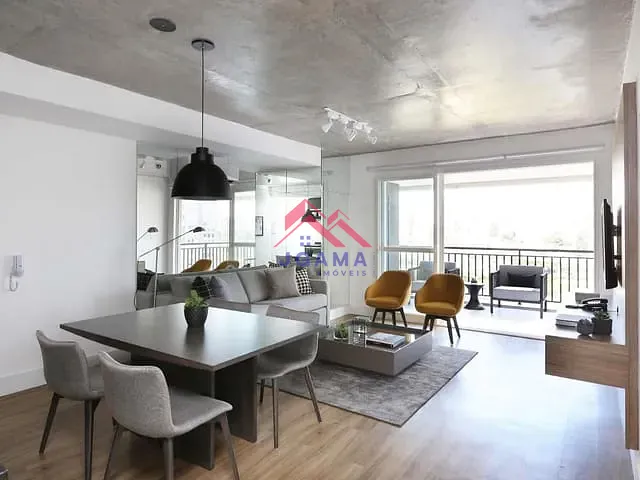Apartamento 1 quarto e 2 banheiros, para alugar, no bairro Cidade Monções em São Paulo