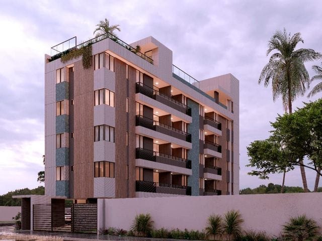 Apartamento 2 quartos e 1 banheiro, à venda, no bairro Poço em Cabedelo