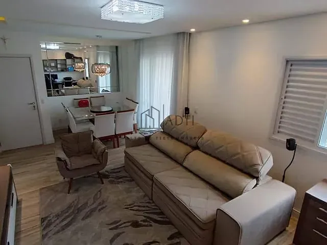Apartamento 2 quartos e 2 banheiros, à venda, no bairro Vila Suissa em Mogi das Cruzes