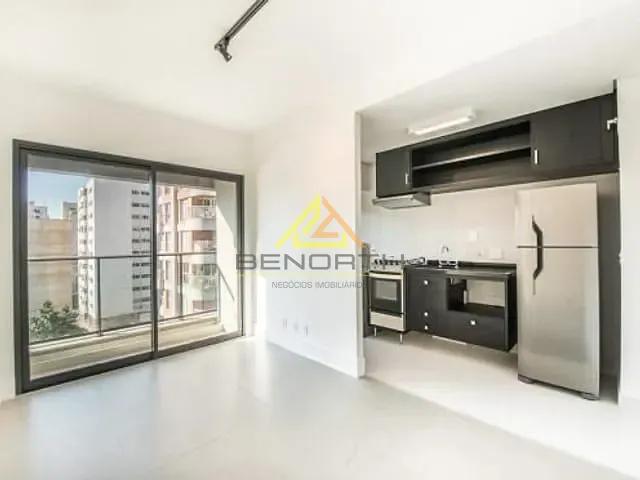 Apartamento com 40m² 1 quarto e 1 banheiro, para alugar, no bairro Pinheiros em São Paulo