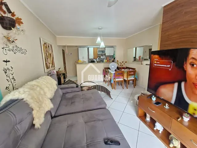 Apartamento com 75m² 3 quartos e 3 banheiros, à venda, no bairro enseada  em Guarujá