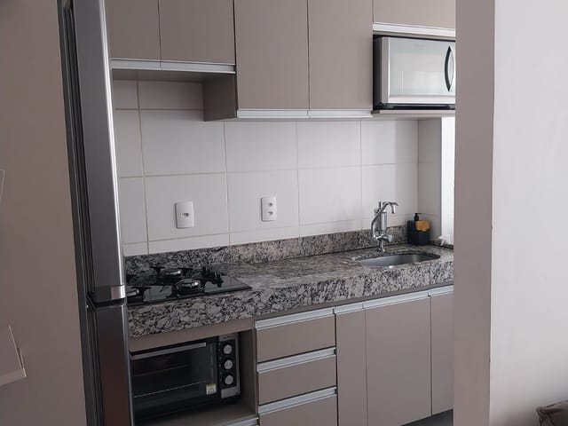 Foto do Apartamento - ED LA SAVONA,à venda Porteira Fechada 46m² útil, 2 dorm. c/ sacada, R. Guilherme Farel, 650, 1 vaga. Gleba Esperança, Londrina, PR | EVIDÊNCIA Imóveis