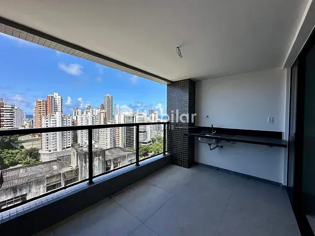 Apartamento 1 quarto e 2 banheiros, à venda, no bairro Graça em Salvador