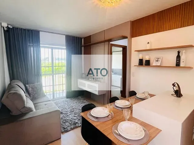 Apartamento com 53m² 2 quartos e 1 banheiro, à venda, no bairro joaia em Tijucas