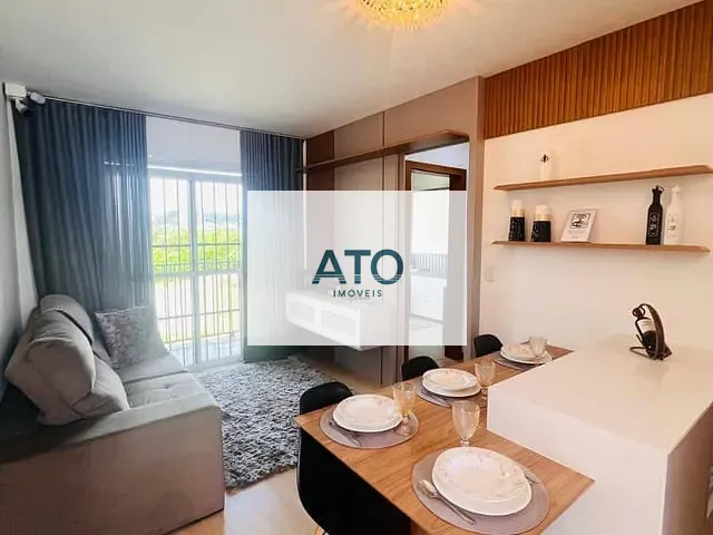 Apartamento com 53m² 2 quartos e 1 banheiro, à venda, no bairro joaia em Tijucas