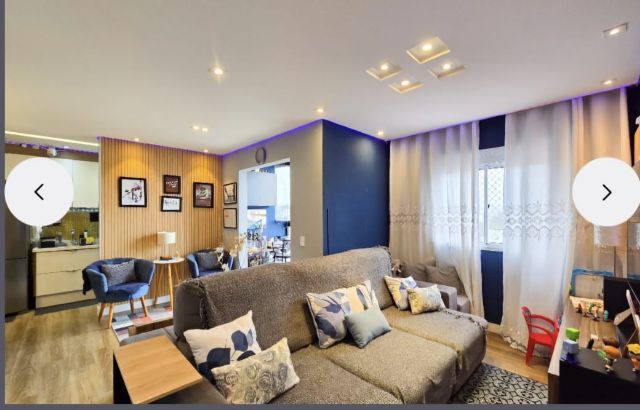 Apartamento com 72m² 3 quartos e 2 banheiros, à venda, no bairro Centro em São Bernardo do Campo