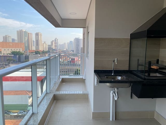 Foto do Apartamento - Apartamento novo e moderno com varanda gourmet, 2 dormitórios (1 suíte) e 1 vaga, 66 m² - ao lado do metrô Tatuapé - São Paulo | Conviver Negócios Imobiliários
