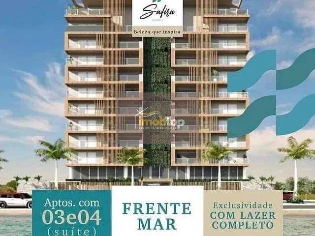 Apartamento com 118m² 3 quartos e 2 banheiros, à venda, no bairro Indaiá em Caraguatatuba