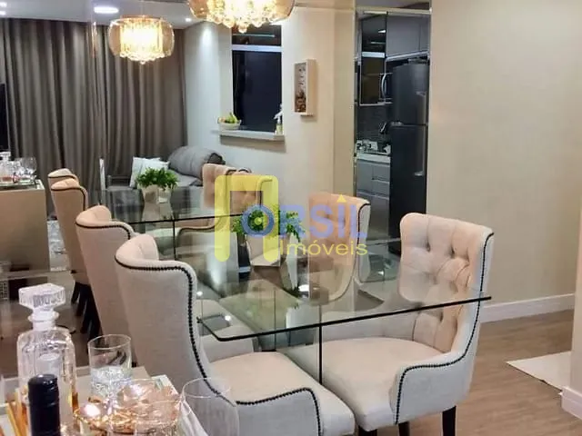 Apartamento com 50m² 2 quartos e 1 banheiro, à venda, no bairro Vila Mogilar em Mogi das Cruzes