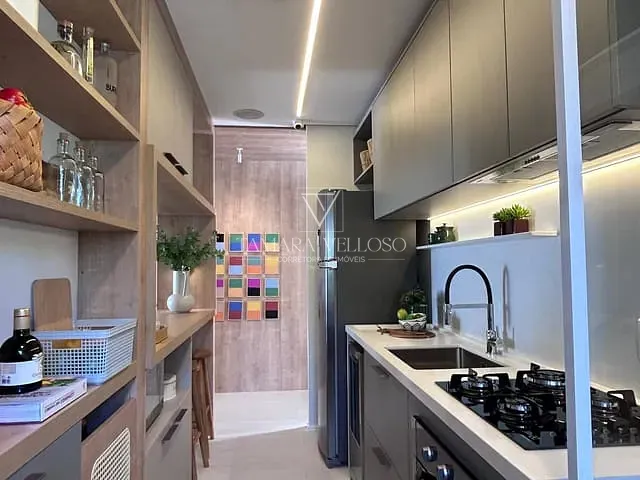 Apartamento 2 quartos e 2 banheiros, à venda, no bairro Cezar de Souza em Mogi das Cruzes