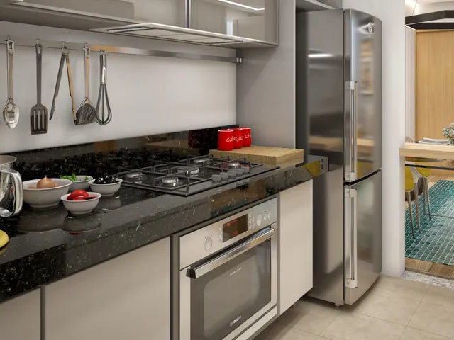 Apartamento com 43m² 2 quartos e 1 banheiro, à venda, no bairro Juliana em Belo Horizonte