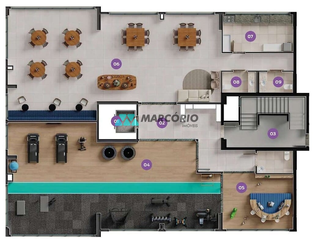 Apartamento à venda com 2 quartos, 60m² - Foto 20