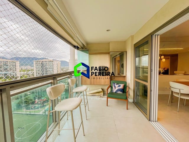Apartamento com 206m² 4 quartos e 5 banheiros, à venda, no bairro Barra da Tijuca em Rio de Janeiro